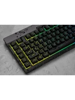 Corsair | Rubber Dome | K55 RGB PRO | Herná klávesnica | RGB LED Light | Spojené štáty | Káblové | Čierne