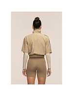 Dámska bunda CASALL Active Short Sleeve Track Jacket, farba piesková Dámska bunda CASALL Active Short Sleeve Track Jacket, farba piesková