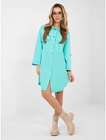 IT SK šaty FL6071.70 tyrkysová IT SK šaty FL6071.70 tyrkysová