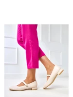 Dámske lodičky GG3071-3 Light beige - YOLERA