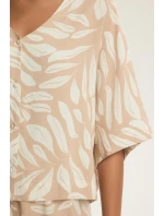Dámske konvertibilné pyžamo Henderson 43688 Dextra 3/4 S-3XL
