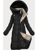 Dámska zimná bunda s kapucňou Glakate black (LU-238001B#) Dámska zimná bunda s kapucňou Glakate black (LU-238001B#)