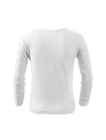 Fit-T LS tričko detské biela