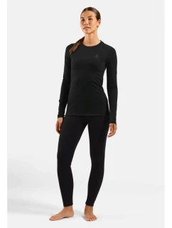 Dámske tričko ODLO Merino 160 BL Top Crew Neck l/s veľkosť S Black