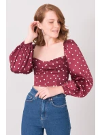 Blúzka 15814 bordó