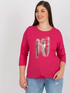 Blúzka RV BZ 8182.03X fuchsiová