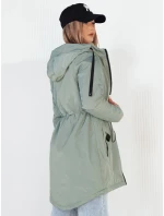 Dámska prechodná bunda parka GROLIN zelená FashionStreet TY4174 Dámska prechodná bunda parka GROLIN zelená FashionStreet TY4174
