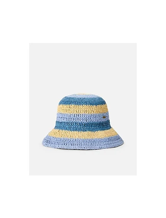 Dámsky klobúk RIP CURL Crochet Bucket Hat, modrý Dámsky klobúk RIP CURL Crochet Bucket Hat, modrý
