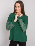 Blúzka RV BZ 7342.03 tmavo zelená
