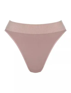 Dámske nohavičky EVER Infused Aloe High leg - FOGGY MAUVE - béžové 6116 - SLOGGI