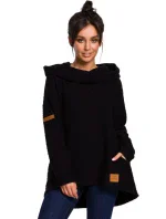 B131 Sveter s vysokým golierom - indigo B131 Sveter s vysokým golierom - indigo