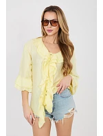 Košeľa s dlhým rukávom model 225520 Taliansko Moda Košeľa s dlhým rukávom model 225520 Taliansko Moda