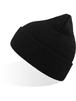 Atlantis Headwear Eko Beanie Pletená čiapka „Avio“ 33.7020 čierna Atlantis Headwear Eko Beanie Pletená čiapka „Avio“ 33.7020 čierna