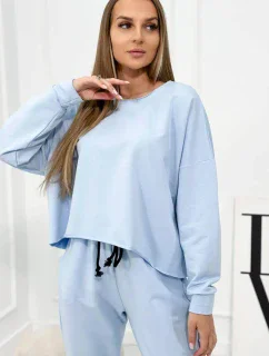 Set 2dielna mikina + nohavice modrý