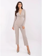 Nohavice IT SP FL9069.00 light beige
