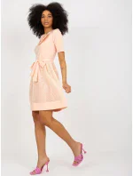 LK SK 506551 šaty.76P broskyňa