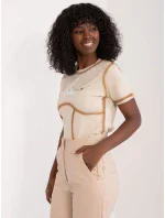 Tričko NM TS DDD654.60 béžová