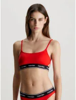 Dámska plavková podprsenka KW0KW02425 XNE Red - Calvin Klein
