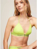 Dámska plavková podprsenka UW0UW04109 LT3 neon. žltá - Tommy Hilfiger