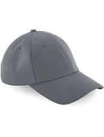Beechfield B 59 6-panelová bejzbalová čiapka „Authentic“ 53.0059 grafitovo šedá