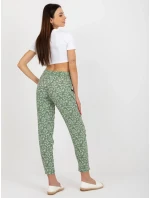 Nohavice D73770M61869I pistácie Nohavice D73770M61869I pistácie