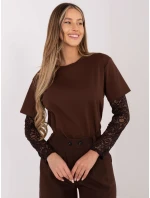 Blúzka MI BZ 4227.61 hnedá Blúzka MI BZ 4227.61 hnedá
