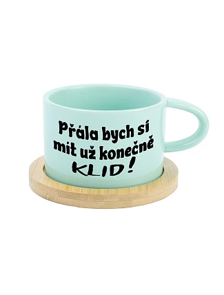 CHCELI BY SME KONEČNE MAŤ KLADIVO! - mätový hrnček makrónka 200 ml CHCELI BY SME KONEČNE MAŤ KLADIVO! - mätový hrnček makrónka 200 ml