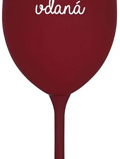 PIJEM, AKO SA MÁM - burgundský pohár na víno 350 ml