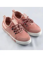 Ružové dámske nazúvacie tenisky (C1039)