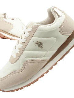 U.S. Polo Assn Dámske športové tenisky Módne pohodlné Ecru Women's