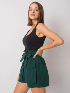 Šortky DHJ SN 13295.76 tmavozelené