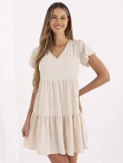 Šaty WN SK 842.01P svetlo béžová