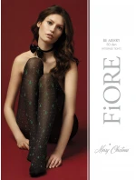 Pančuchy Fiore G 5976 Be Merry 40 den 5-XL Vianočná kolekcia