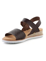 Dámske sandále Desert Kiss-Sunny Flair W 114143-CHOC hnedé – Skechers Dámske sandále Desert Kiss-Sunny Flair W 114143-CHOC hnedé – Skechers