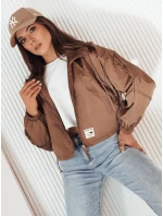 Dámska prechodná bunda ISCAR hnedá FashionStreet TY4234 Dámska prechodná bunda ISCAR hnedá FashionStreet TY4234