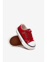 Dziecięce Klasyczne Trampki Big Star DD374161 Czerwone
