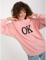 Mikina EM BL ES 21 536.94 svetlo ružová