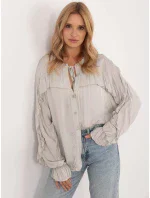 Košeľa TW KS BI 12022.16P svetlo sivá