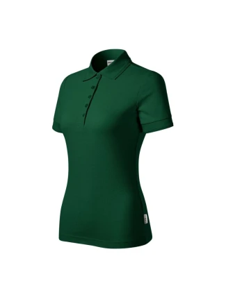 Dámske polo tričko Reserve (tmavozelené)