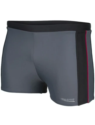 Pánske plavky Jason M 423-136 sivá - Aqua Speed Pánske plavky Jason M 423-136 sivá - Aqua Speed