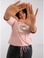 Blúzka RV BZ 7406.22 svetlo ružová Blúzka RV BZ 7406.22 svetlo ružová