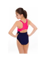 Aqua-speed EMILY detské plavky tmavomodré a ružové Aqua-speed EMILY detské plavky tmavomodré a ružové