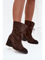 Topánky na podpätku model 220704 Step in style