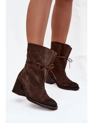 Topánky na podpätku model 220704 Step in style