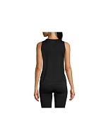 CASALL Essential Block Seamless Tank tréningové tričko čierne