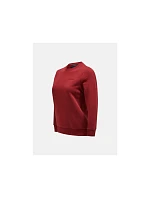 Mikina Peak Performance W Original Small Logo Crew burgundy Mikina Peak Performance W Original Small Logo Crew burgundy