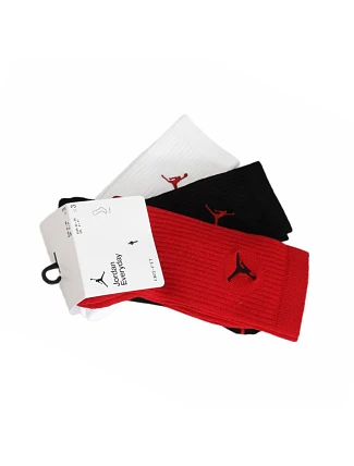 Pánske basketbalové ponožky Air Jordan Everyday Dri-Fit Crew 3-pack - DX9632-918