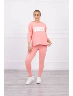 Sada s marhuľovou potlačou Queen