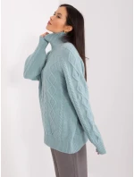 Jumper AT SW 2355 2.30X tmavá mentolová