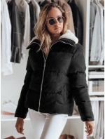 Dámska zimná manšestrová bunda TRENDYGLAM black FashionStreet TY4357